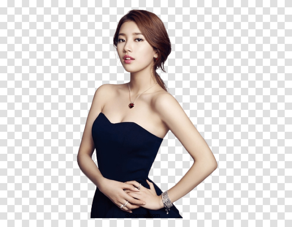 Bae Suzy Celebs Korean Sexy, Evening Dress, Robe, Gown Transparent Png
