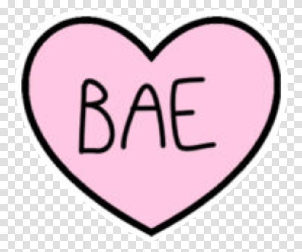 Bae Tumblr Stickers Tumblr Bae, Heart Transparent Png