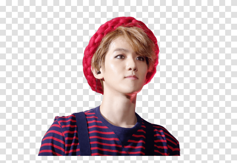 Baekhyun Exo Baekhyun, Clothing, Apparel, Bonnet, Hat Transparent Png