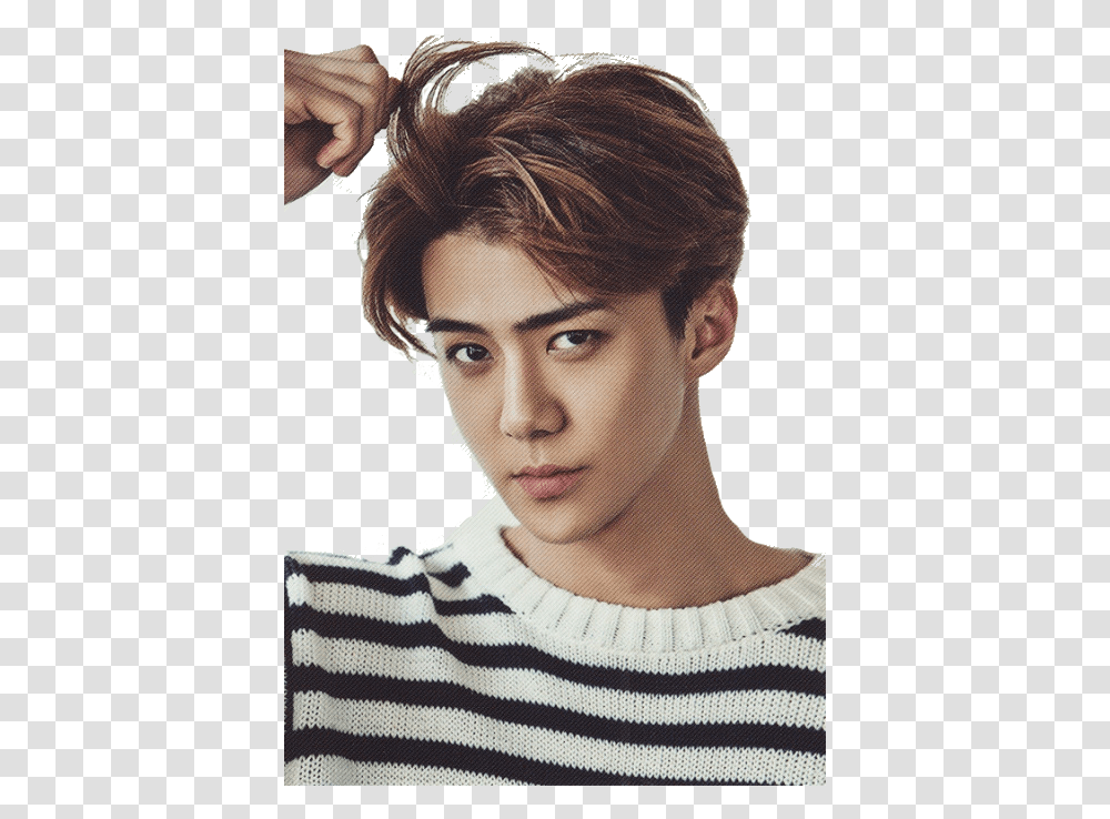 Baekhyun Exo K Sehun 2015, Face, Person, Female Transparent Png