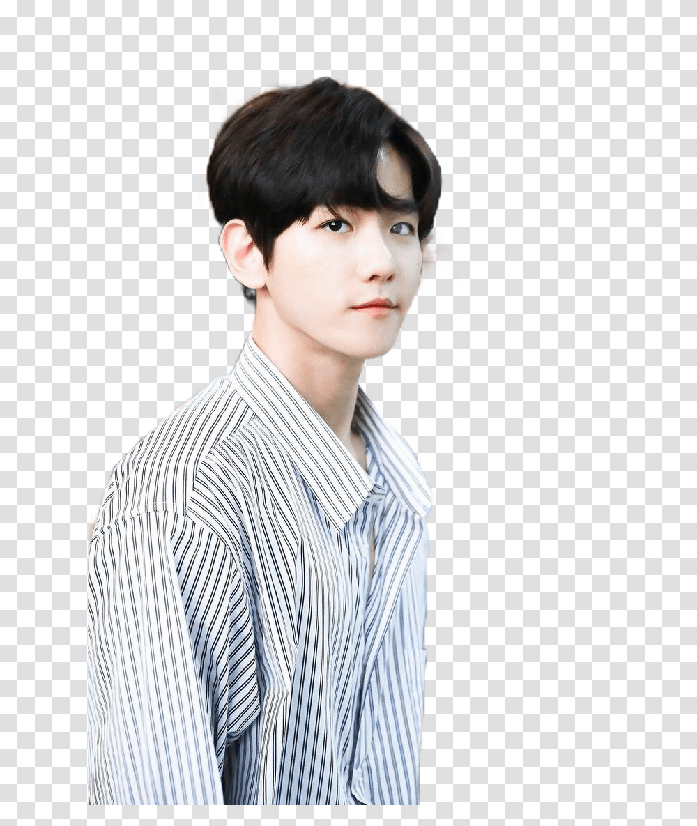 Baekhyun Exo Pngbaekhyun Freetoedit Image Baekhyun, Shirt, Clothing, Person, Female Transparent Png