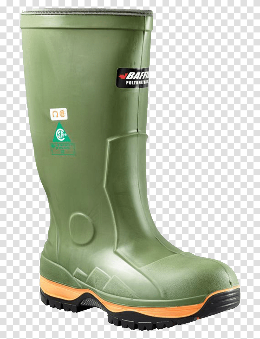 Baffin Green Rubber Boots, Apparel, Footwear Transparent Png