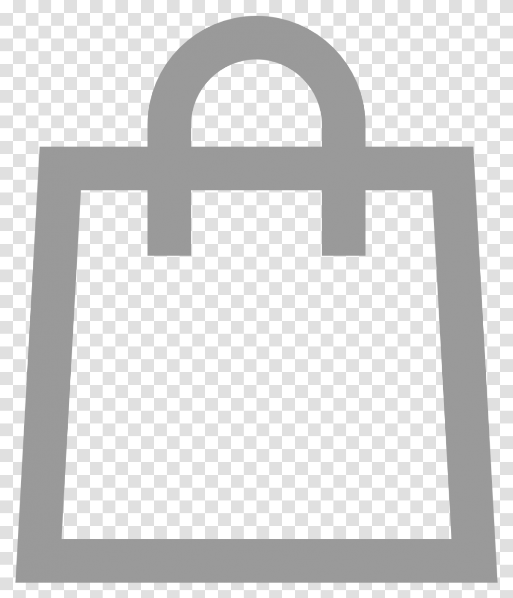 Bag Background Shopping Bag Icon, Gray, Texture, White Transparent Png