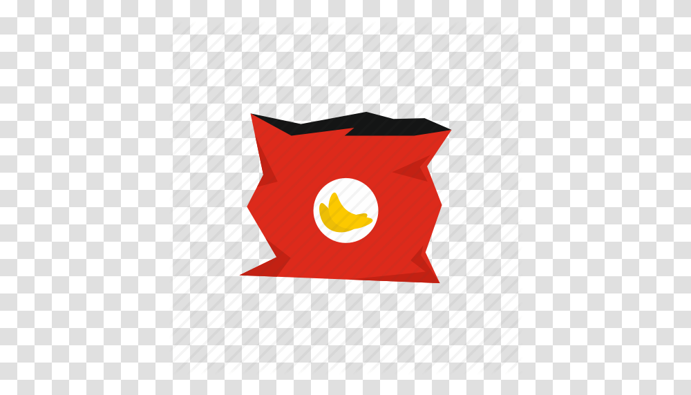 Bag Blank Chips Container Crumpled Empty Recycle Icon, Flag, Logo Transparent Png