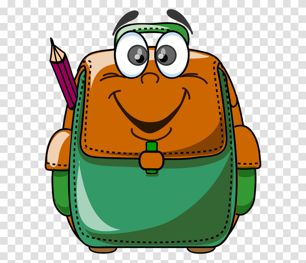 Bag Clipart Clip Art School, Backpack Transparent Png