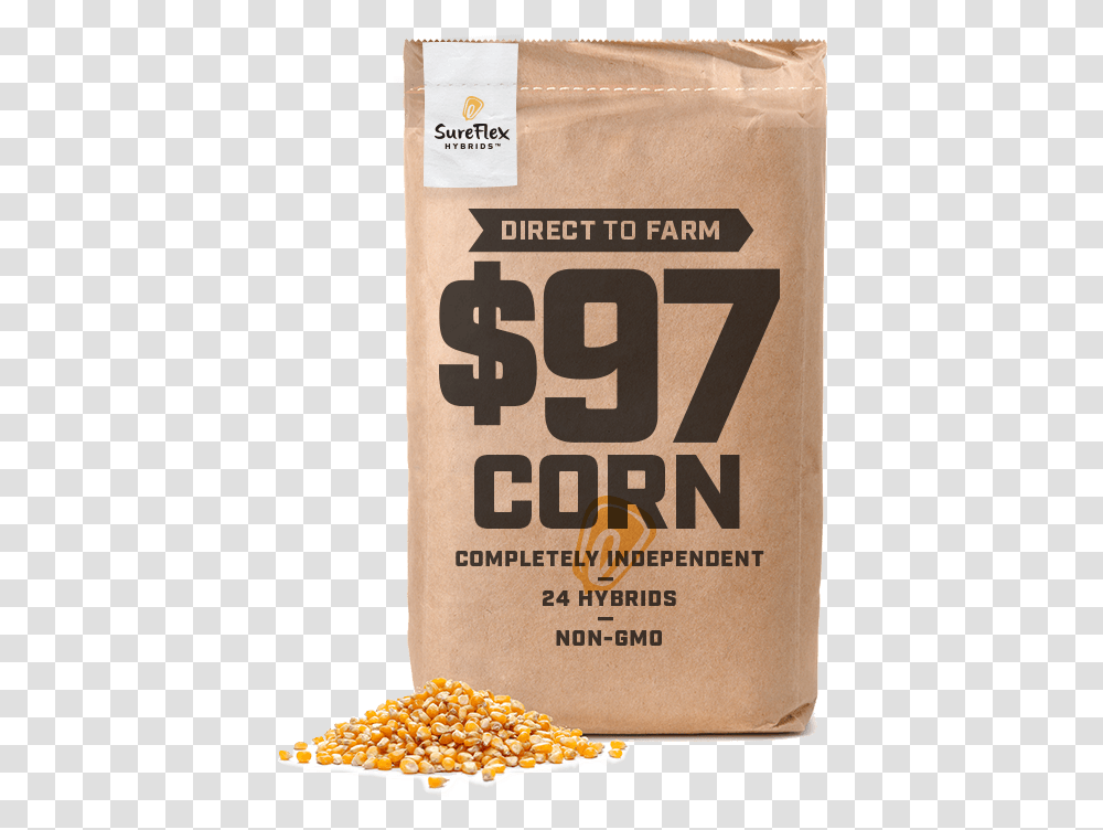 Bag Of Corn Whole Grain, Poster, Advertisement, Flyer, Paper Transparent Png
