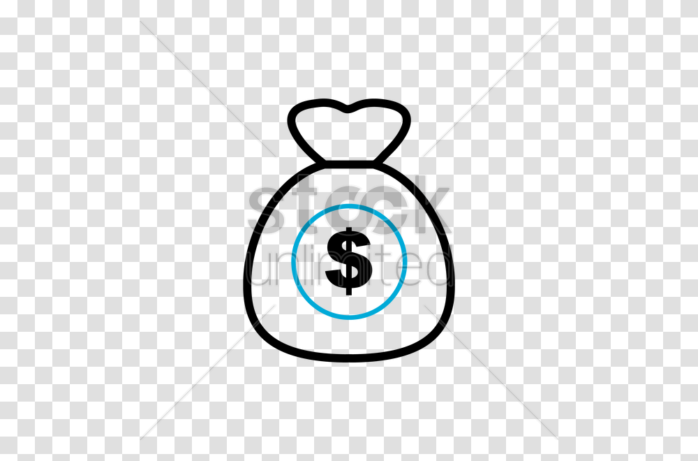 Bag Of Money Vector Image, Bow, Logo, Trademark Transparent Png