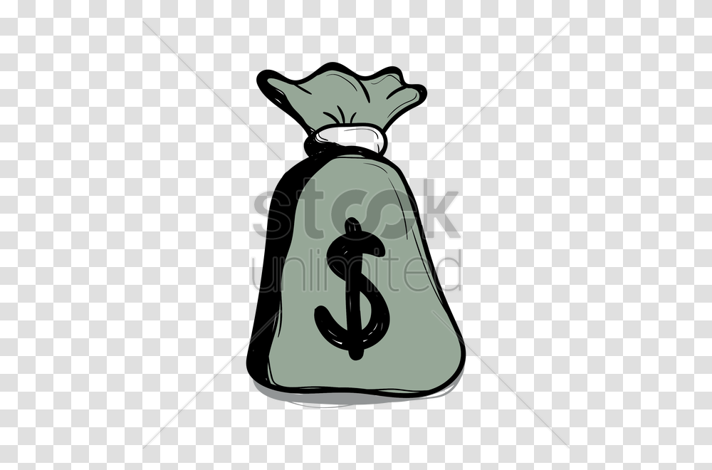 Bag Of Money Vector Image Transparent Png