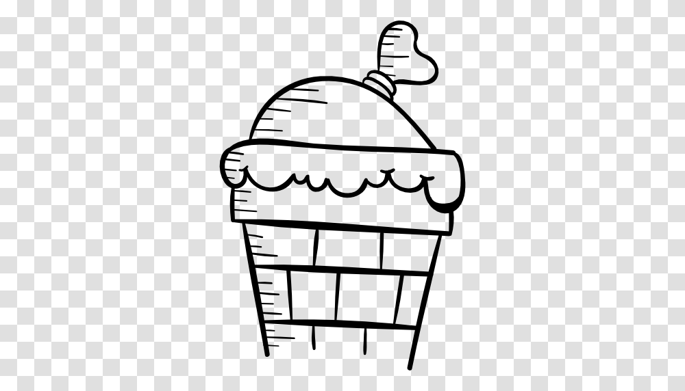 Bag Stuck In The Chimney, Cream, Dessert, Food, Creme Transparent Png