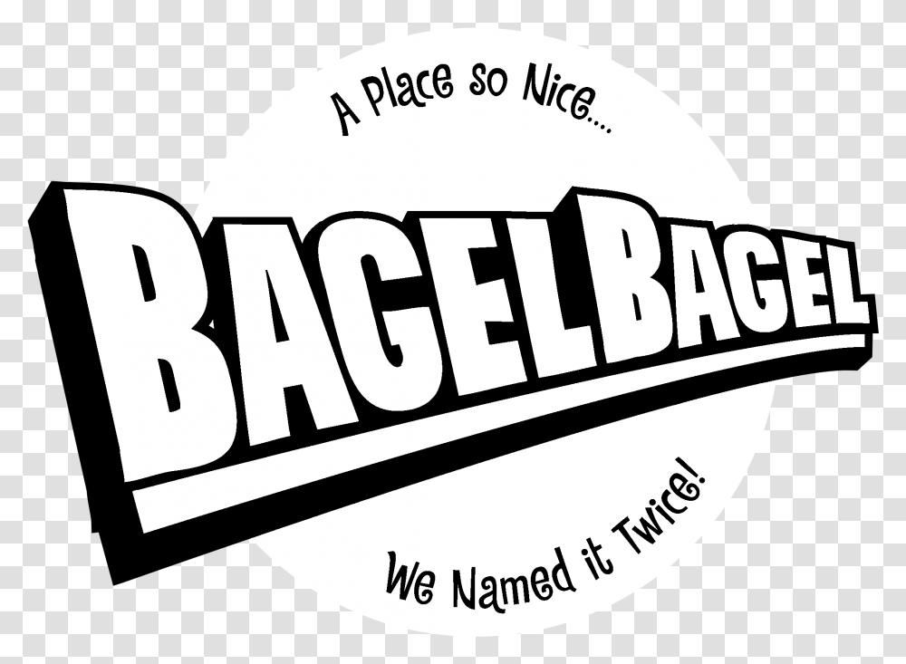 Bagel 01 Logo Bagel, Text, Label, Word, Alphabet Transparent Png