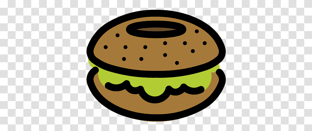 Bagel Emoji Clipart Fast Food, Burger, Bread Transparent Png