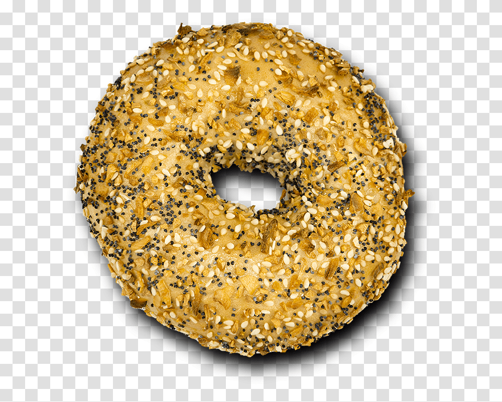 Bagel Everything Doughnut, Bread, Food, Fungus Transparent Png