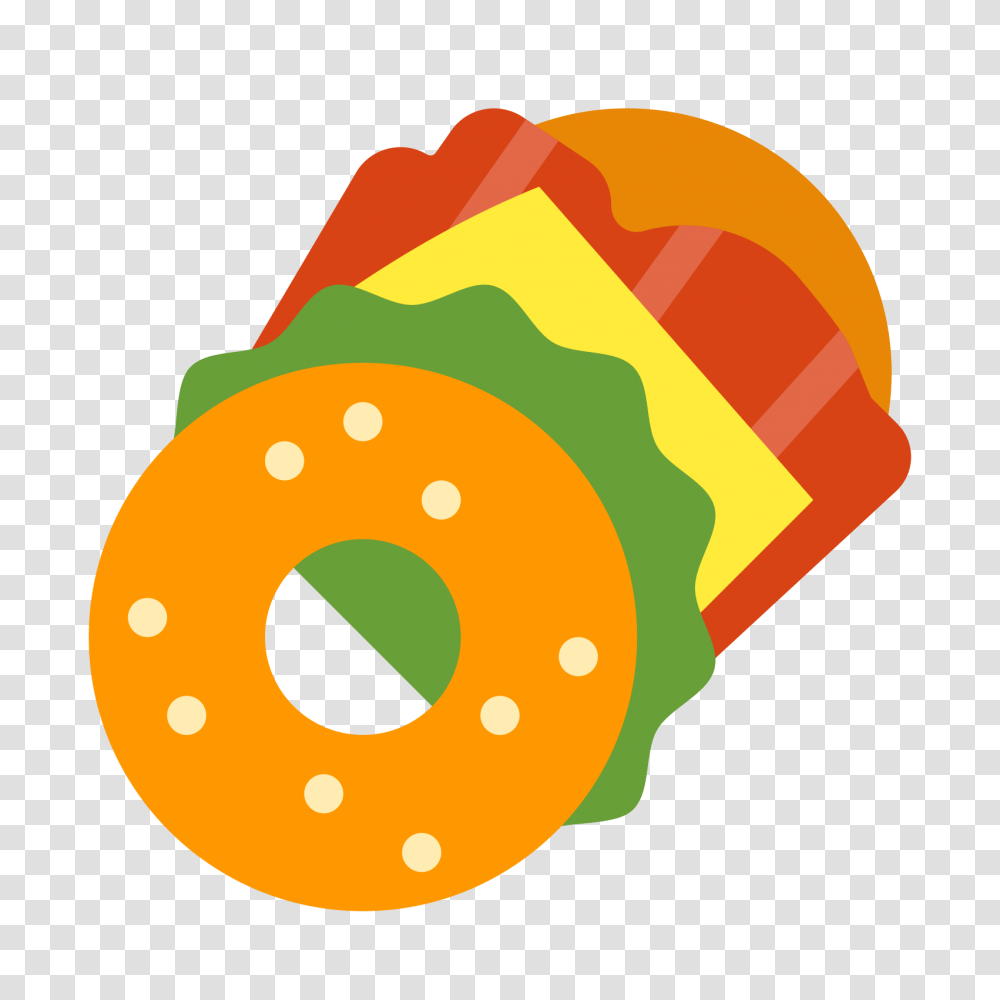 Bagel Icon, Bread, Food, Cracker, Sweets Transparent Png