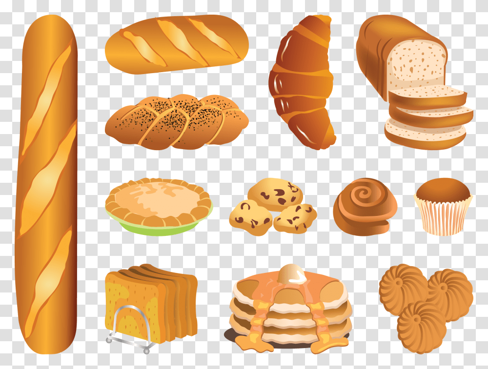 Bagels Clipart French Bread Vector, Food, Bakery, Shop, Bun Transparent Png