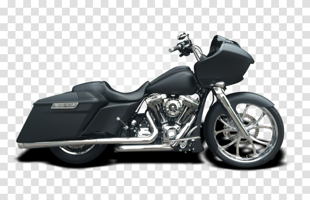 Bagger Harley Davidson Touring With 4.5 Inch Exhaust, Motorcycle, Vehicle, Transportation, Wheel Transparent Png