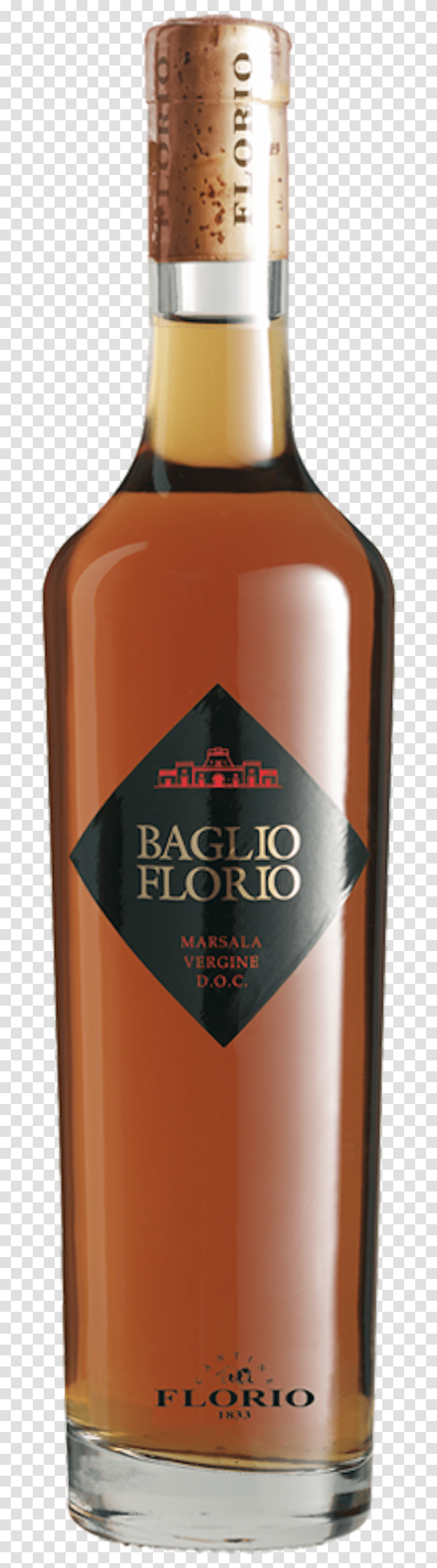 Baglio Florio Marsala Vergine Doc, Alcohol, Beverage, Liquor, Bottle Transparent Png