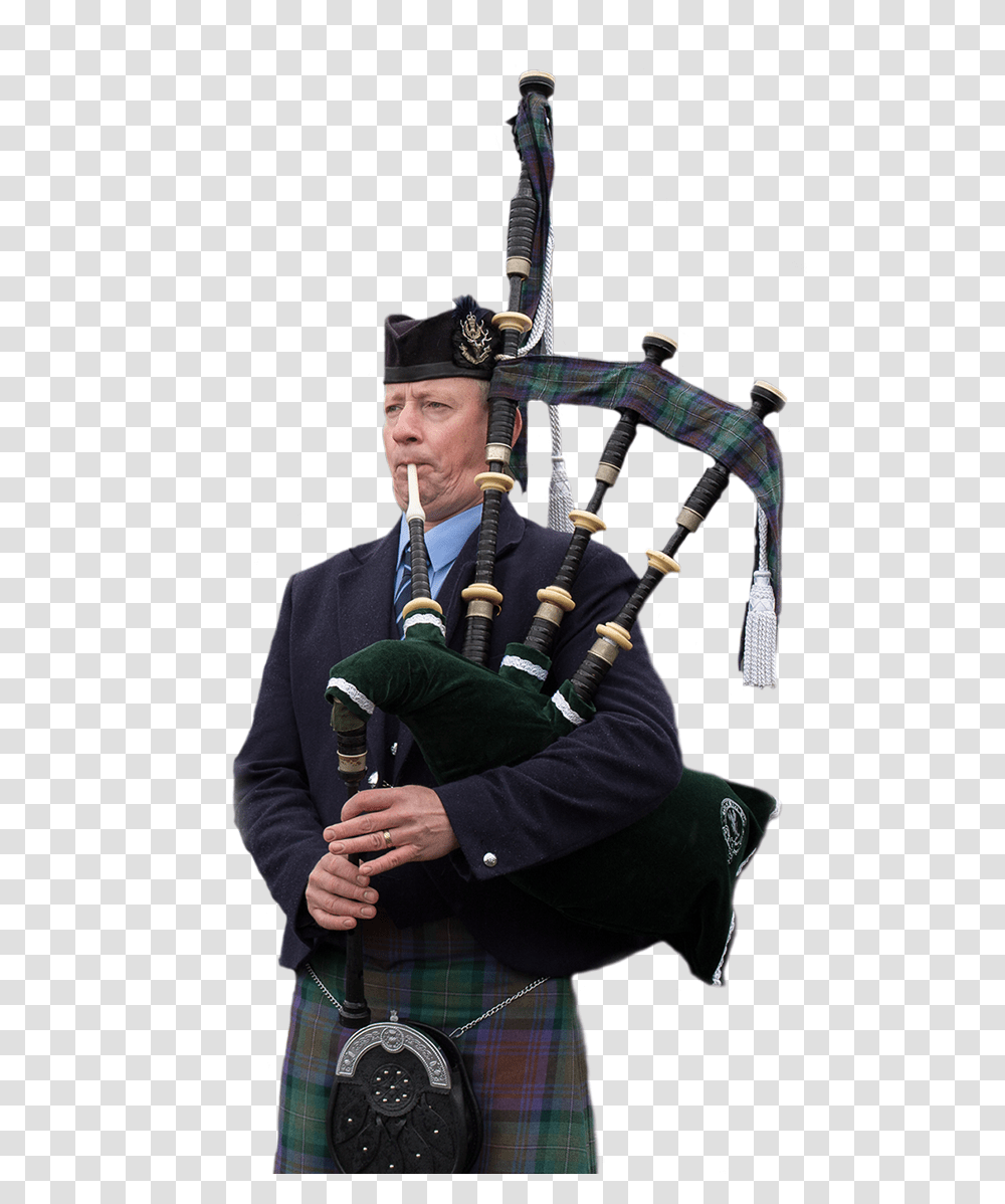 Bagpipes Scottish Bagpipes, Leisure Activities, Person, Human, Wristwatch Transparent Png