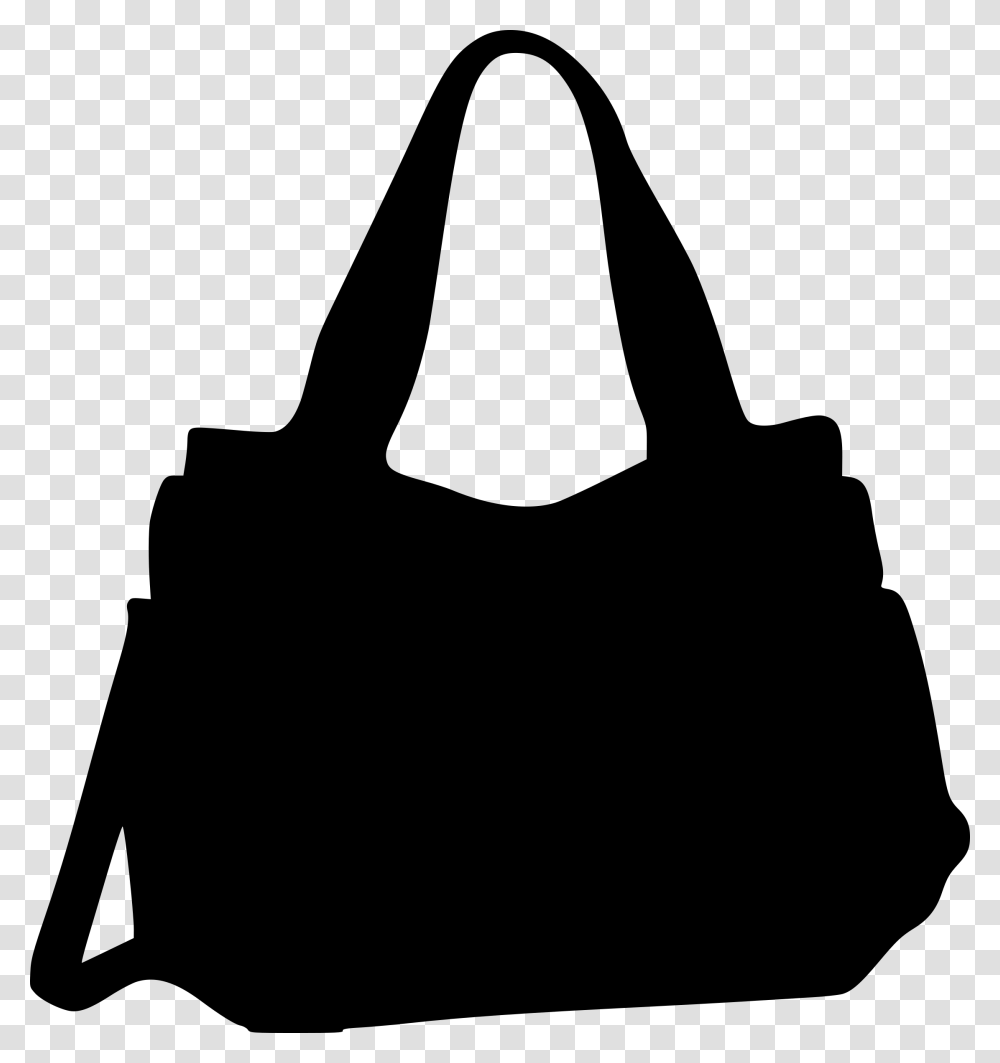 Bags Silhouette At Getdrawings Handbag Silhouette, Gray, World Of Warcraft Transparent Png