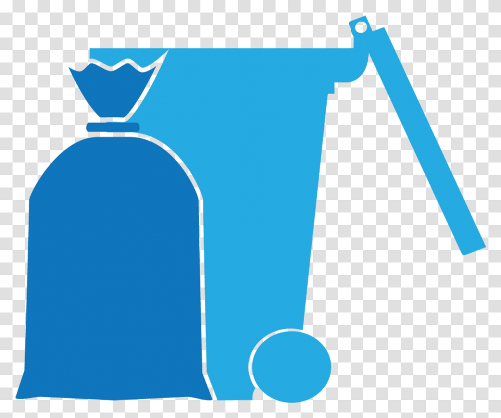 Bags That Fit An Outdoor Trash Can Clipart Of Blue Trash Bag, Tie, Accessories, Accessory, Necktie Transparent Png