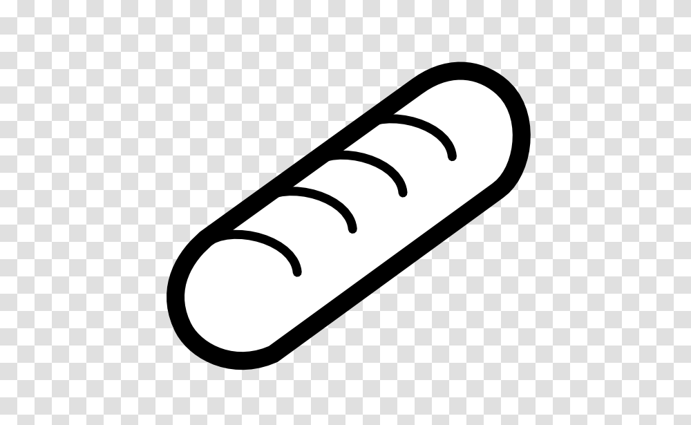 Baguette Drawing Black And White For Free Download, Word, Number Transparent Png