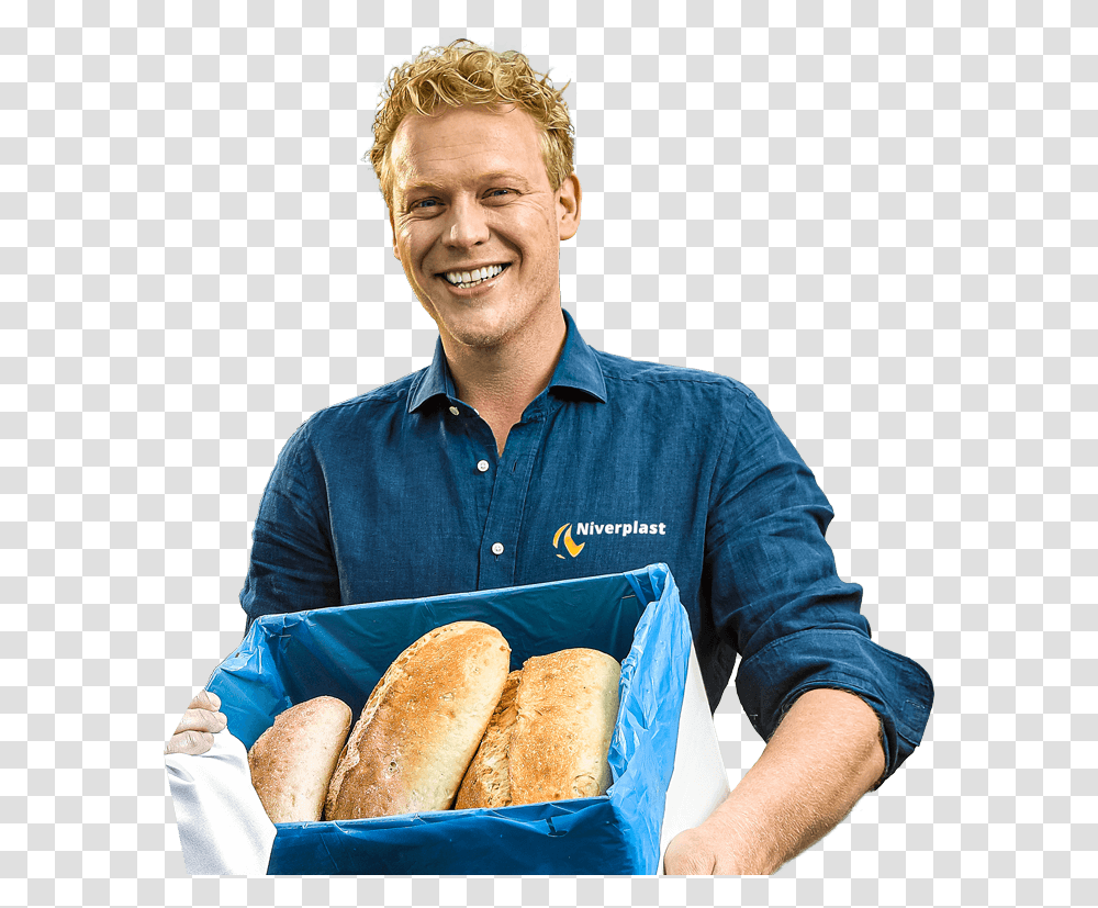 Baguette, Person, Human, Bread, Food Transparent Png