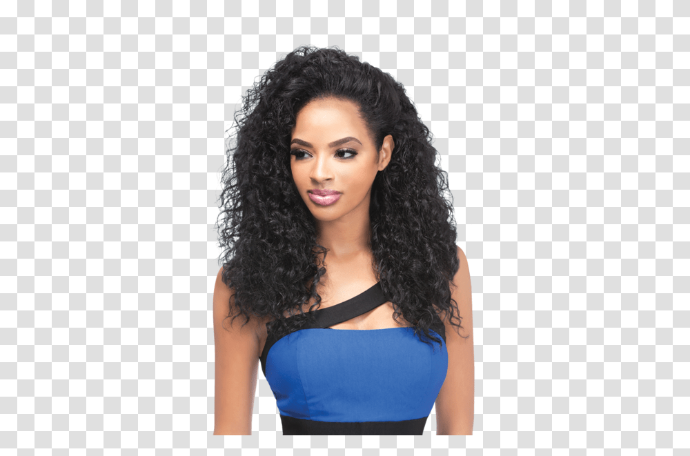 Bahama Half Wig, Hair, Person, Human, Black Hair Transparent Png