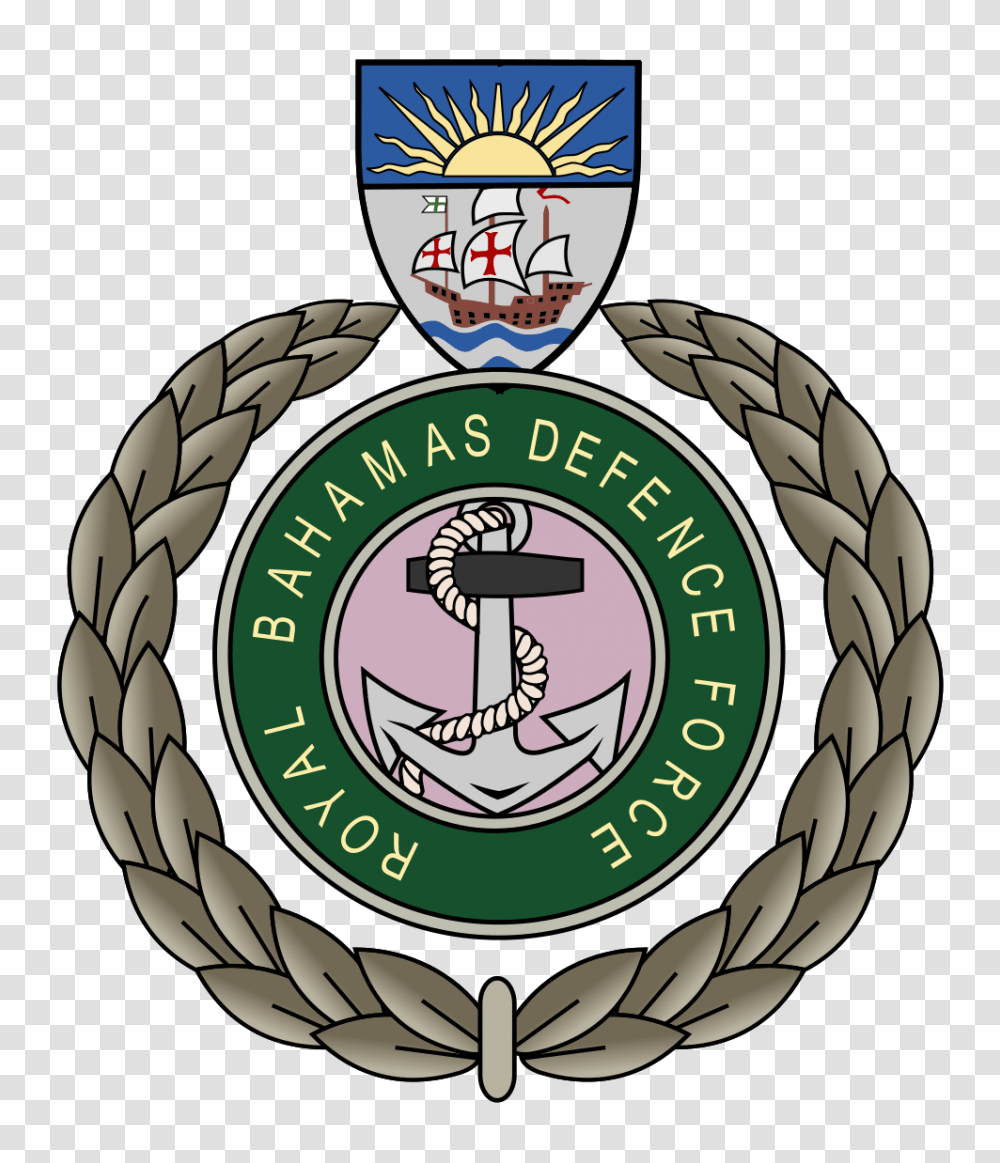 Bahamas Defence Force Emblem, Logo, Trademark, Badge Transparent Png