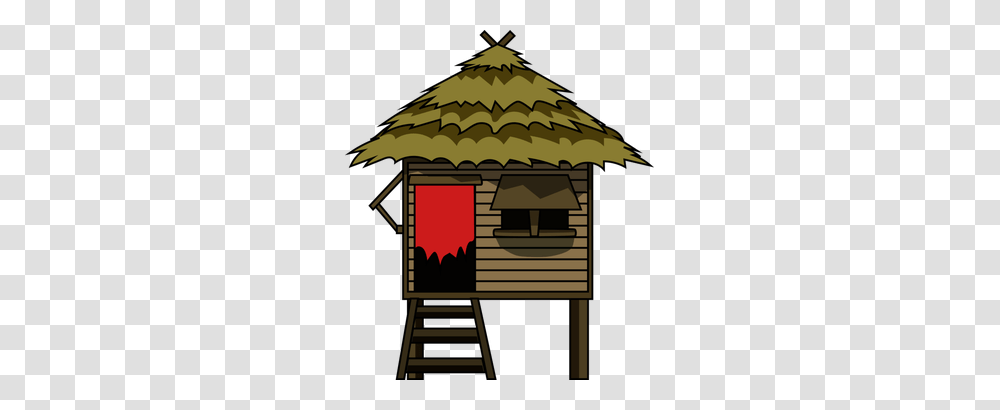 Bahay Kubo Clipart Image, Nature, Outdoors, Building, Hut Transparent Png