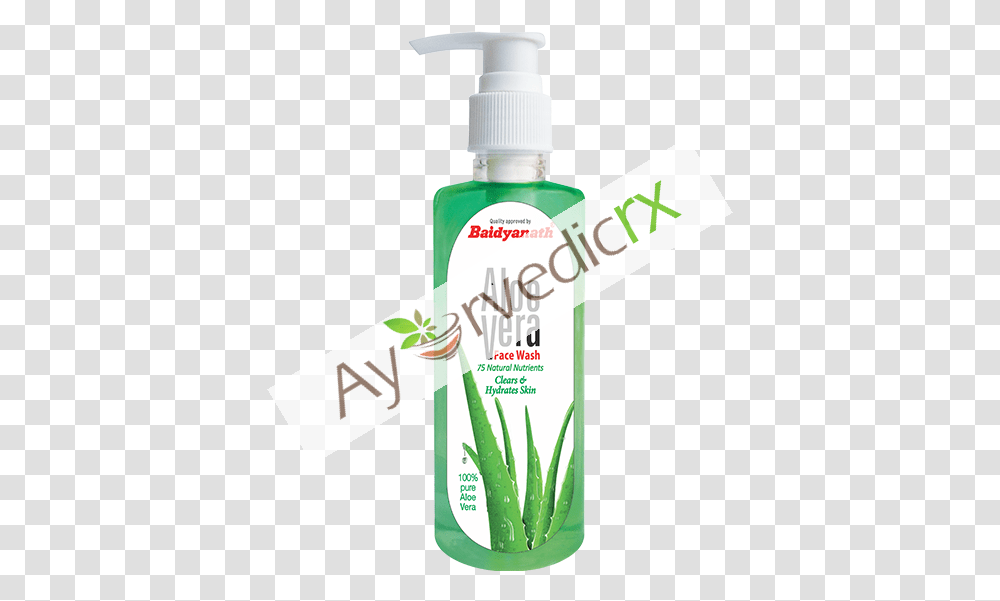 Baidyanath Aloe Vera Face Wash Plastic Bottle, Herbal, Herbs, Planter, Potted Plant Transparent Png