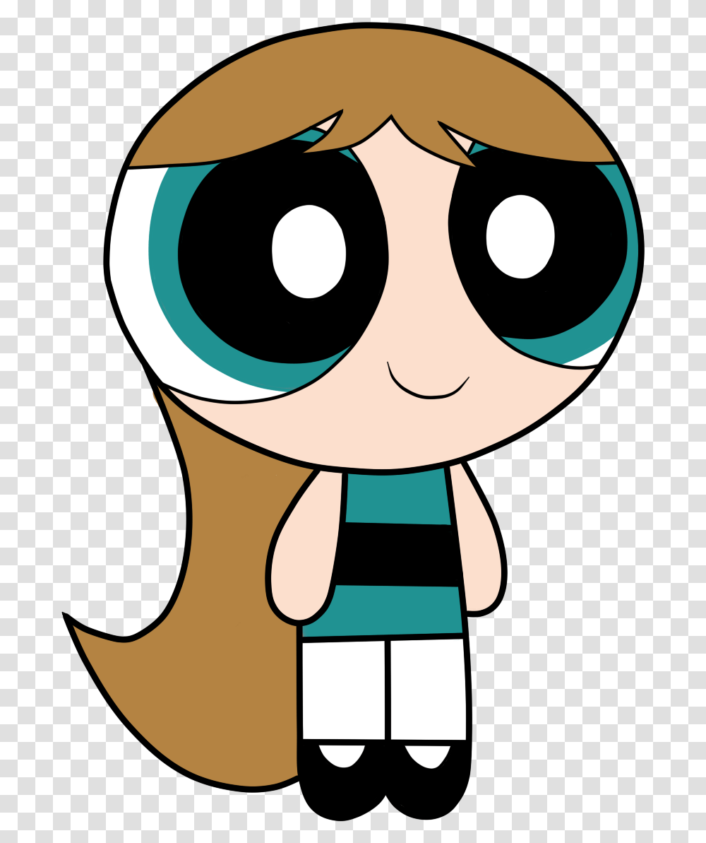 Bailey Powerpuff Girls Fanon Wiki Fandom Powered Cartoon Girls With Brown Hair, Face, Drawing, Photography, Doodle Transparent Png