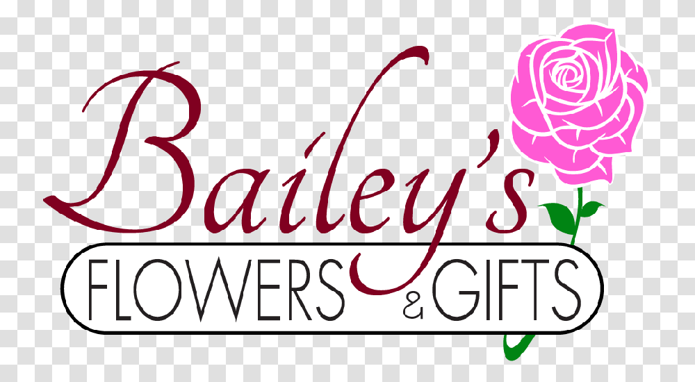 Baileyquots Flowers And Gifts Calligraphy, Alphabet, Label, Handwriting Transparent Png