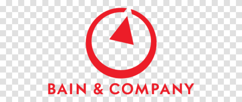 Bain And Co Logo, Poster, Advertisement, Triangle Transparent Png
