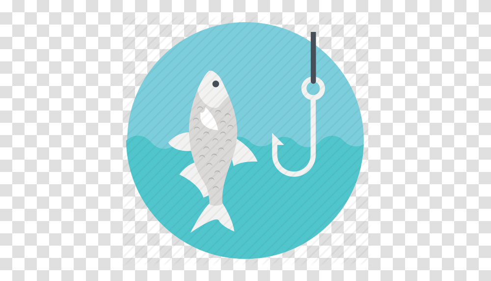 Baiting Fish Fish Fish Hook Fishing Outdoor Activity Icon, Animal, Sea Life, Beluga Whale, Mammal Transparent Png