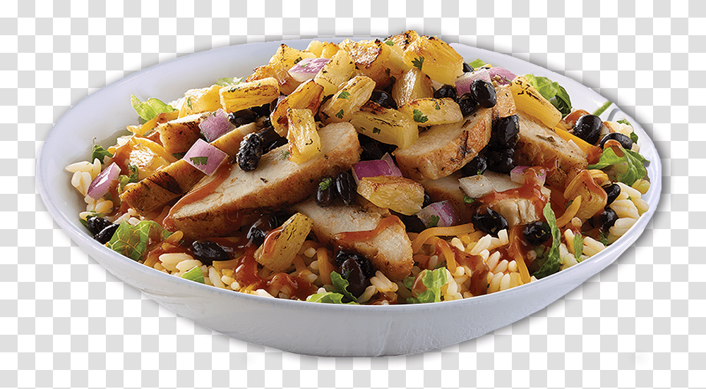 Baja Chicken Bowl Tropical Smoothie Calories, Plant, Dish, Meal, Food Transparent Png