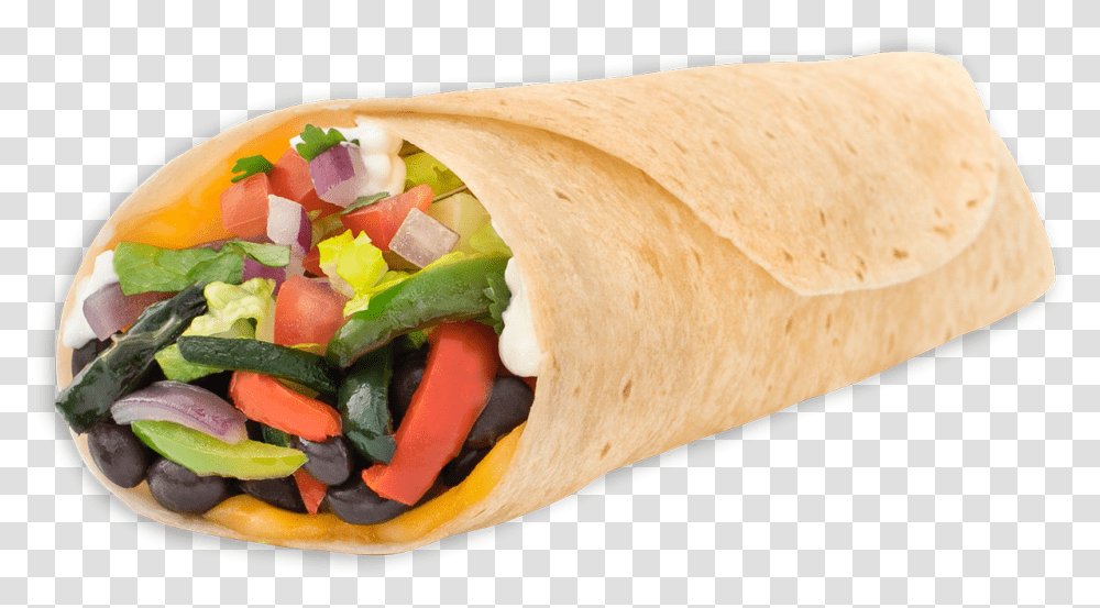Baja Fresh Roasted Veggies, Food, Burrito, Sandwich Wrap, Burger Transparent Png