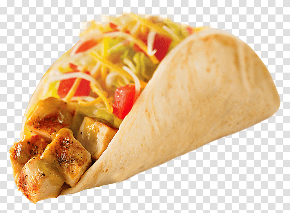 Baja Fresh Tacos, Food, Hot Dog, Bread Transparent Png