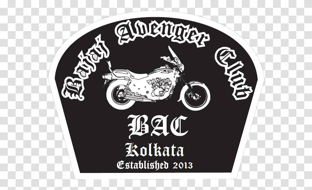 Bajaj Avenger Club, Motorcycle, Label, Advertisement Transparent Png