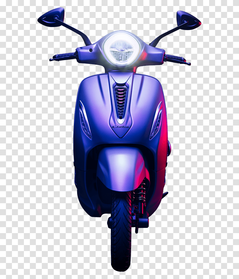 Bajaj Chetak Electric Bike, Scooter, Vehicle, Transportation, Motorcycle Transparent Png