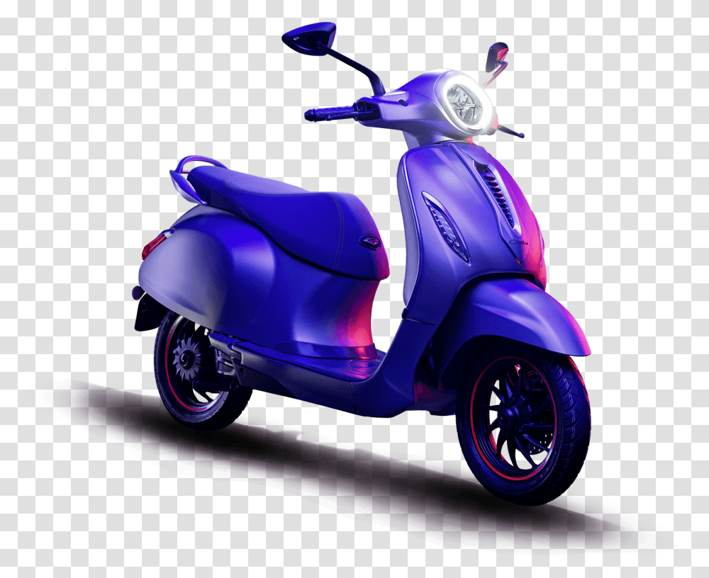 Bajaj Chetak Scooter 2019, Vehicle, Transportation, Motorcycle, Motor Scooter Transparent Png