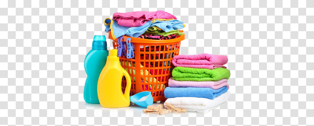 Baju Laundry 3 Image Tumpukan Baju, Basket, Towel, Toy Transparent Png