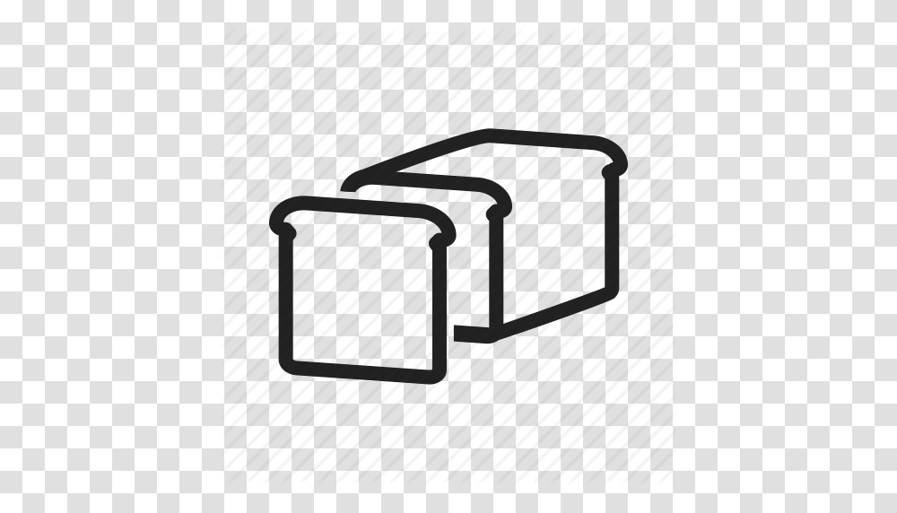 Baked Bakery Bread Breakfast Sandwich Slice Toast Icon, Buckle, Accessories, Goggles Transparent Png