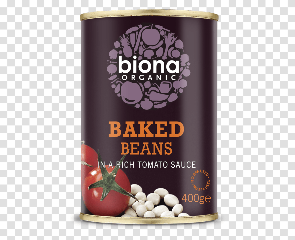 Baked Beans Biona Organic Pinto Beans, Tin, Can, Aluminium, Spray Can Transparent Png