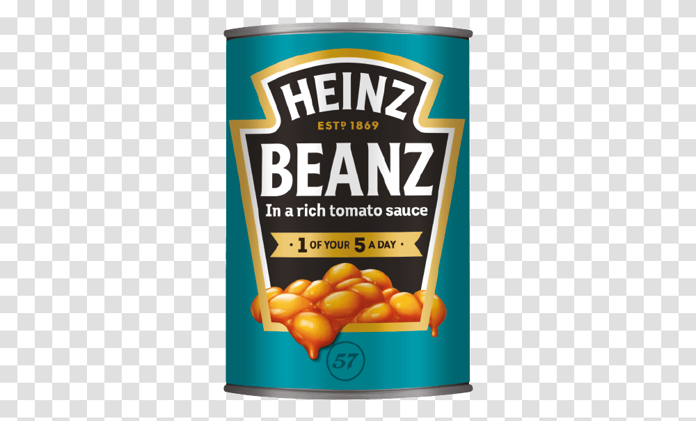 Baked Beanz Heinz Baked Beans, Label, Food, Beverage Transparent Png