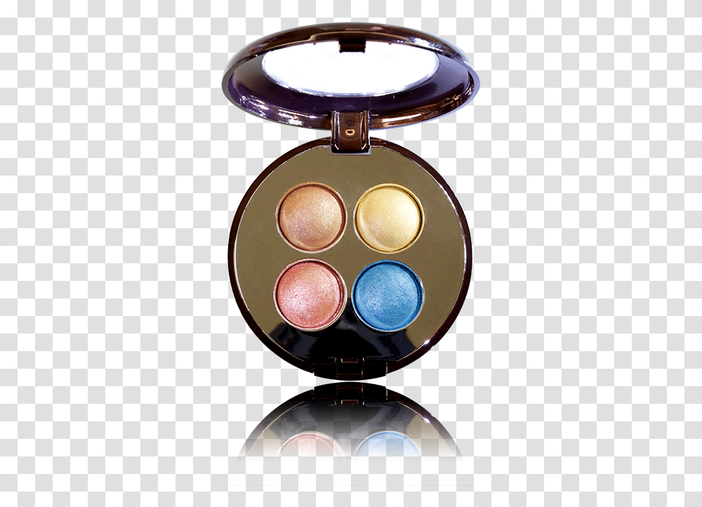 Baked Eyeshadow Quad Forever Living Eyeshadows, Cosmetics, Gold, Face Makeup Transparent Png