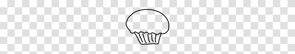 Baked Goods Black And White Clipart Cup Cake Clip Art, Gray, World Of Warcraft Transparent Png