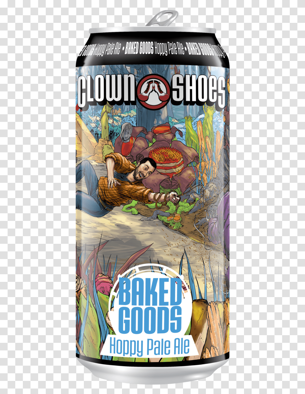 Baked Goods Clown Shoes Baked Goods, Comics, Book, Person, Plant Transparent Png