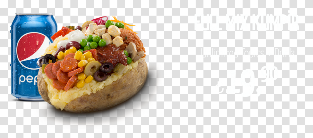 Baked Potato Download Baked Potato, Plant, Vegetable, Food, Hot Dog Transparent Png