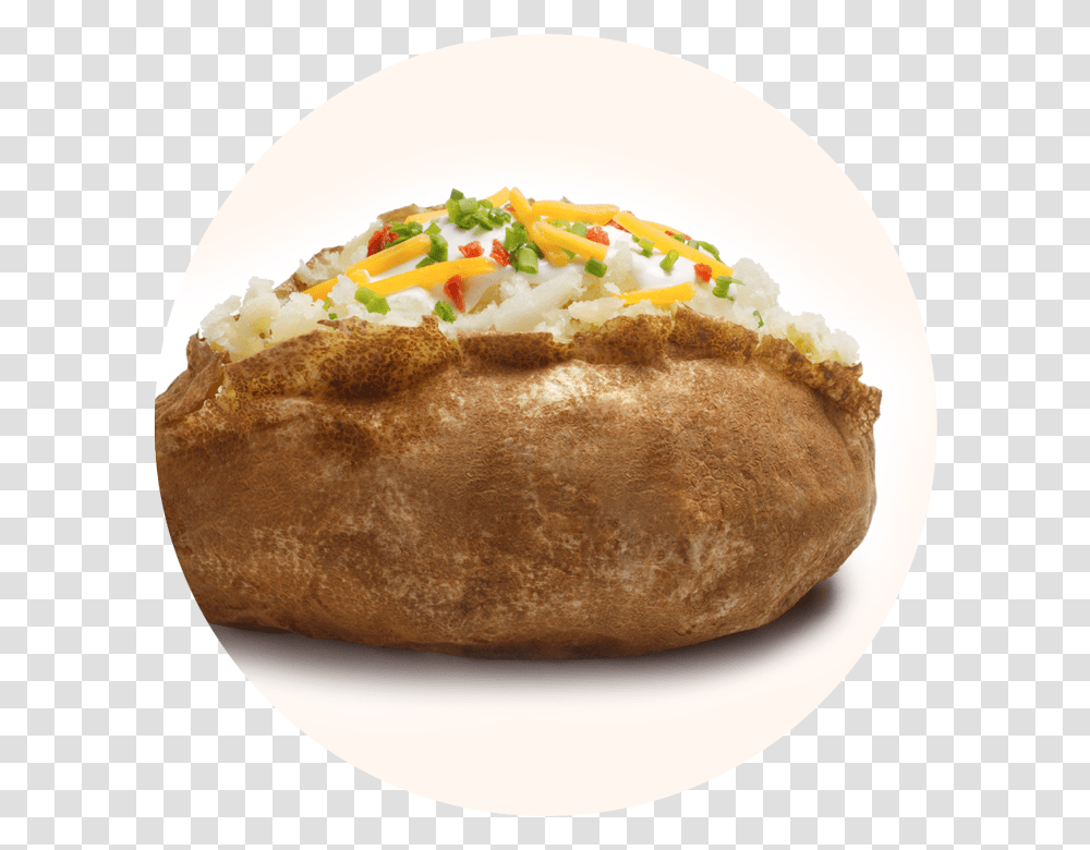 Baked Potatoes Chili Hot Dogs And Sausages Baked Potato Background, Bread, Food, Vegetable, Plant Transparent Png