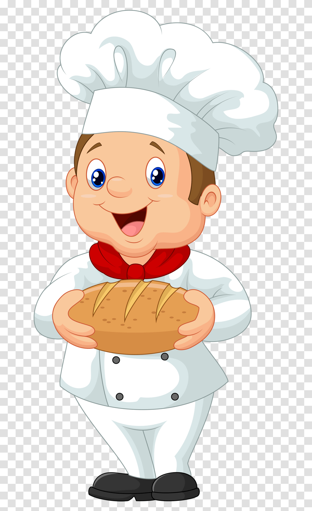 Baker Cartoon, Chef, Toy Transparent Png