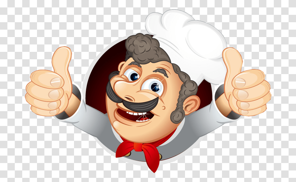 Baker Vector Free, Face, Hand, Toy, Food Transparent Png